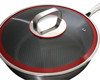 圖片 diseno - 26cm蜂窩紋懸浮不鏽鋼炒鍋連蓋