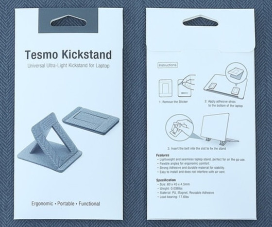美國 Tesmo 世上最小 隱形筆電支架015