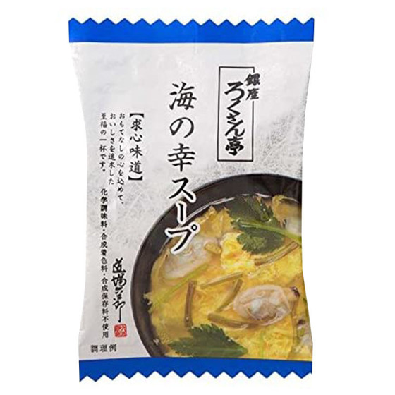 銀座ろくさん亭 道場六三郎 蜆肉蛋花湯 (5包裝)