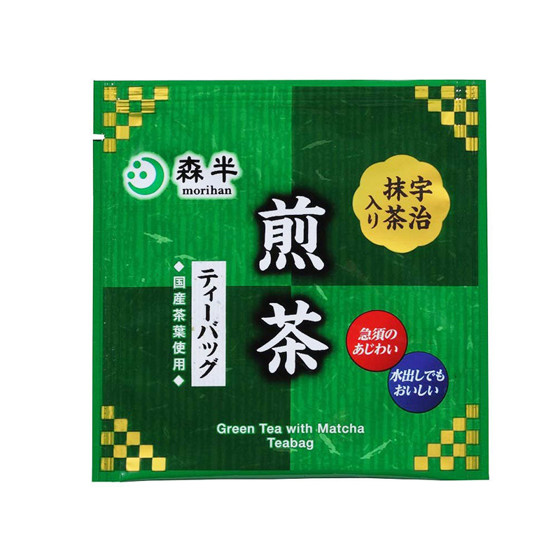 日版森半 3款三角茶包 烘焙茶/玄米茶/綠茶 (3x12包)【市集世界 - 日本市集】2
