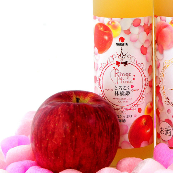 日版《林檎美人》蘋果 和歌山產南高梅酒500ml【市集世界 - 日本市集】