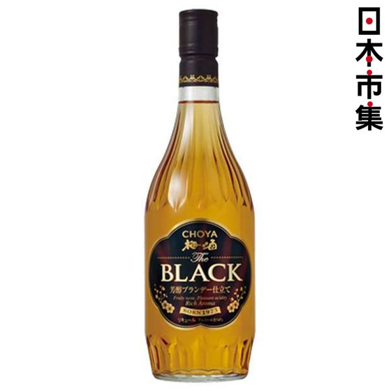 日版 Choya Black 黑牌白蘭地梅酒 720ml_01