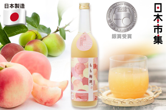 日版 大関 和歌山頂級白鳳桃 南高梅 (銀賞)混合梅酒 720 ml_05