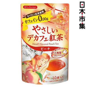 日版 Tea Boutique 零咖啡因香桃味紅茶 10包 12g【市集世界 - 日本市集】1