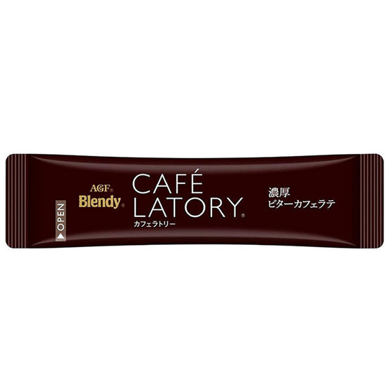 图片 日版AGF Blendy Café Latory 即沖咖啡大盒 特濃咖啡拿鐵 Latte 1盒20條 【市集世界 - 日本市集】