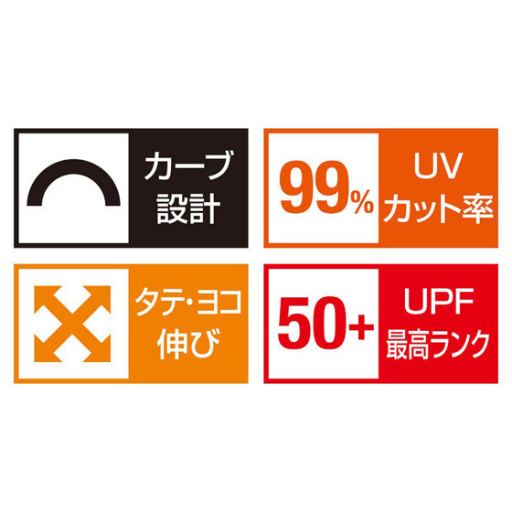 图片 日本AQUA 99%防UV 5度涼感 水陸兩用 運動襪褲【市集世界 - 日本市集】