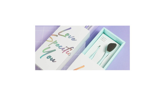 LSY 林三益 - 牙刷型粉底刷（粉綠）《贈眉部修飾刷》02