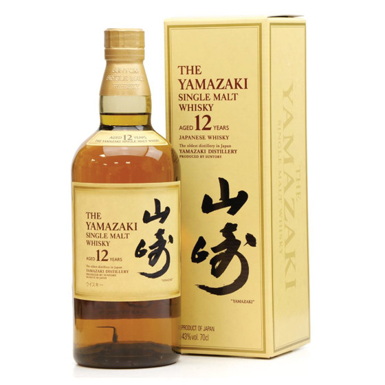 日本三得利 Yamazaki 12 Years Old 山崎12年 700ml (盒裝)