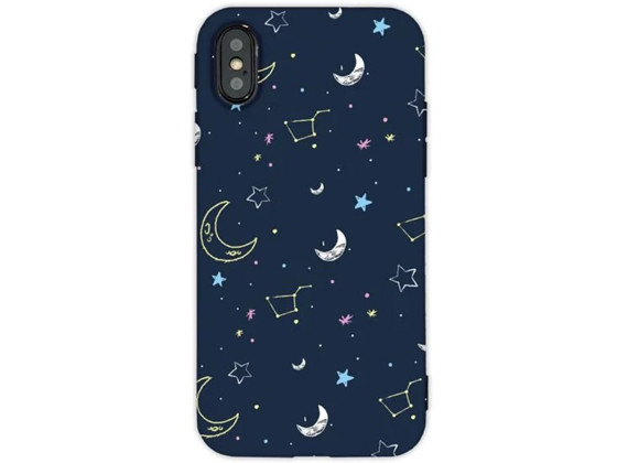 Starry Starry Night星空iPhone手機殼 (藍)_01