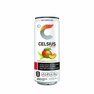 Celsius蜜桃芒果綠茶味健態飲品  (325ml x 24罐)