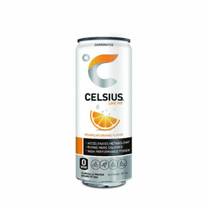 Celsius有汽橙味飲健態飲品  (325ml x 24罐)