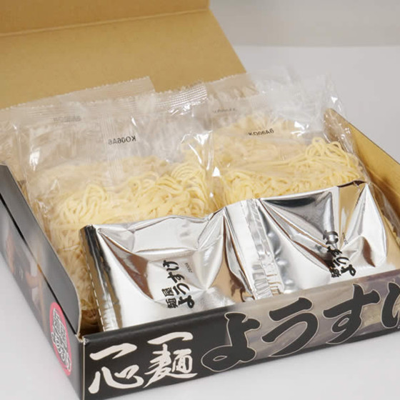 圖片 日本 佐野《獲獎麺屋ようすけ あっさり》醤油生拉麵 禮盒裝 (內含4份) 740g【市集世界 - 日本市集】