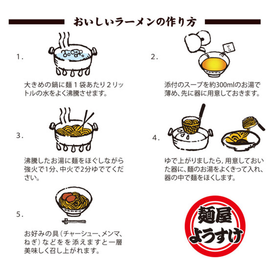 圖片 日本 佐野《獲獎麺屋ようすけ あっさり》醤油生拉麵 禮盒裝 (內含4份) 740g【市集世界 - 日本市集】