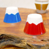 图片 日本 富士山の歡呼 紅藍一對 富士山清酒瓷杯 連木禮盒【市集世界 - 日本市集】