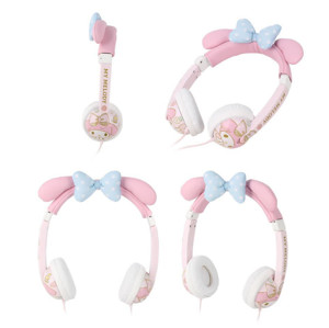 Sanrio保護兒童聽覺帶咪耳機 (共六款)_Melody