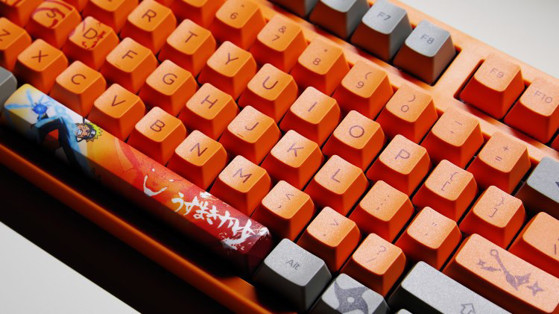 Akko x 火影忍者疾風傳 聯名款108鍵機械鍵盤 - 渦卷鳴門 (Cherry 青軸)10