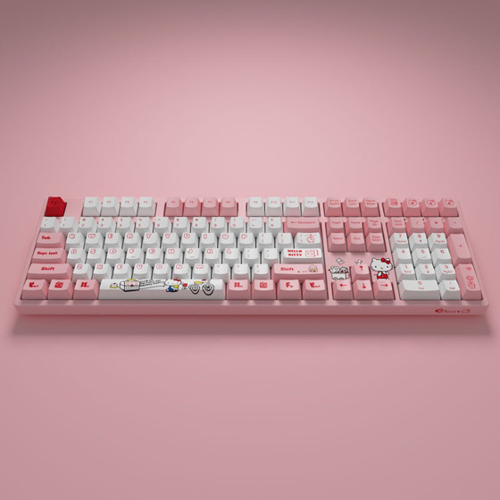 Akko x Hello Kitty 聯名款108鍵機械鍵盤 (3108)2