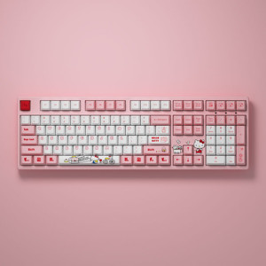 Akko x Hello Kitty 聯名款108鍵機械鍵盤 (3108)1