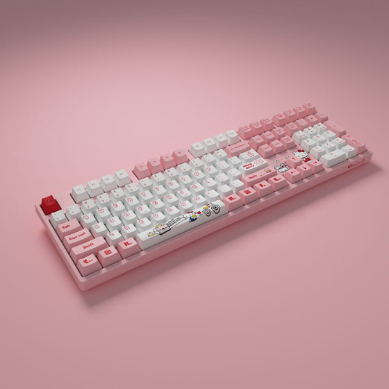 Akko x Hello Kitty 聯名款108鍵機械鍵盤 (3108)3