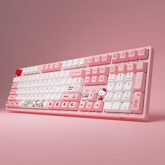 Akko x Hello Kitty 聯名款108鍵機械鍵盤 (3108)4