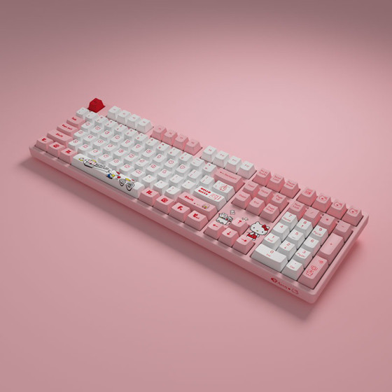 Akko x Hello Kitty 聯名款108鍵機械鍵盤 (3108)5