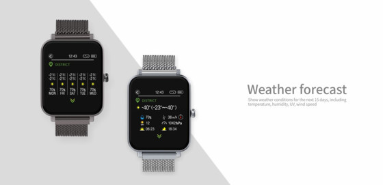 Havit H1103A 智能運動手錶 Smart Sport Watch (深灰色)12