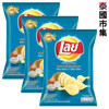 圖片 泰國版 樂事Lays 洋蔥忌廉味薯片 50g (3件裝)【市集世界 – 泰國市集】