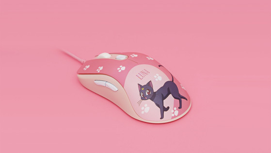 美少女戰士Crystal黑貓Luna對稱式遊戲滑鼠 (AG325)7