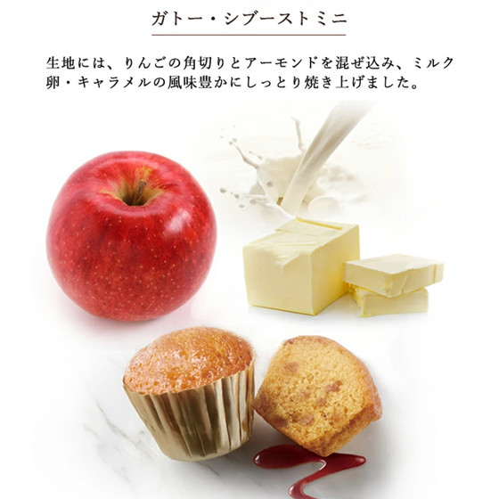 图片 日本 銀座Boul' Mich 法式雜錦 迷你松露蛋糕禮盒 (1盒6件)【市集世界 - 日本市集】