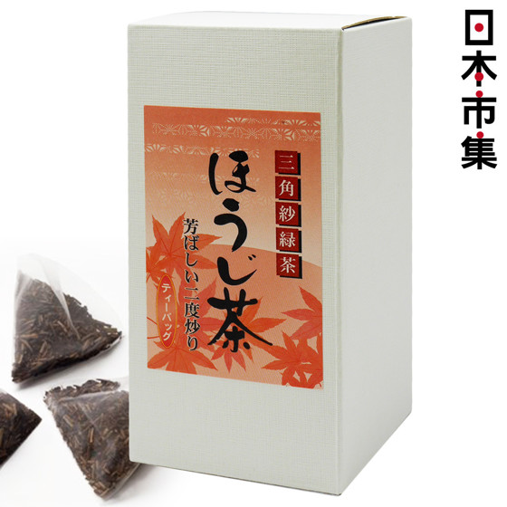 圖片 日本 丸七製茶ななや 三角盒裝茶包 焙茶 (3.9g x20包)【市集世界 - 日本市集】
