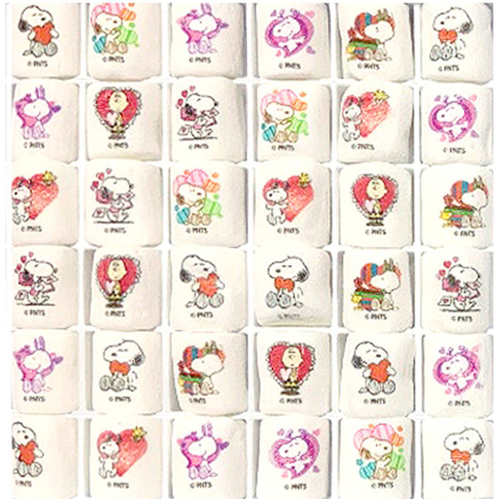 圖片 日版Snoopy 史努比家族 超限定 36款趣緻圖案 棉花糖禮盒 (1盒36粒)【市集世界 - 日本市集】#賀年禮盒#新年糖果