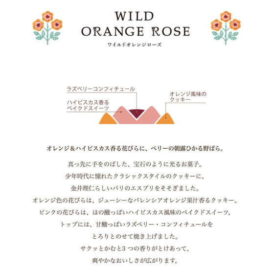 圖片 日本Tokyo Tulip Rose 野玫瑰橙味蛋糕餡餅禮盒 (1盒6件)【市集世界 - 日本市集】