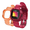 Havit M90 防跌防水 色彩智能手錶 (紅色配橙色)1