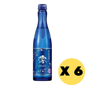 MIO - 松竹梅白壁藏澪有氣清酒-日本清酒 (300ml) 6枝(新包裝)