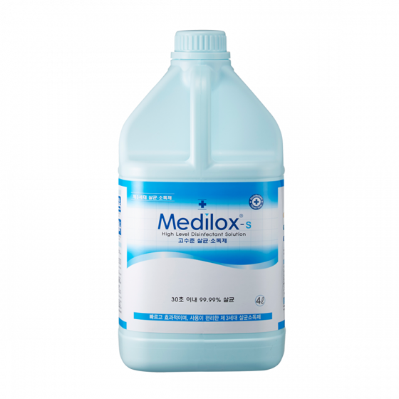Medilox 美滴樂 -S次氯酸消毒液 (多用途配方) 4公升 [原裝行貨] 殺滅99.9% 2019新冠病毒