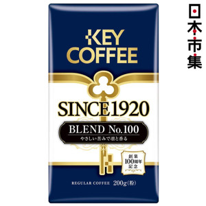 图片 日版KeyCoffee Since1920 No.100 真空包裝 混合咖啡粉VP  200g【市集世界 - 日本市集】 