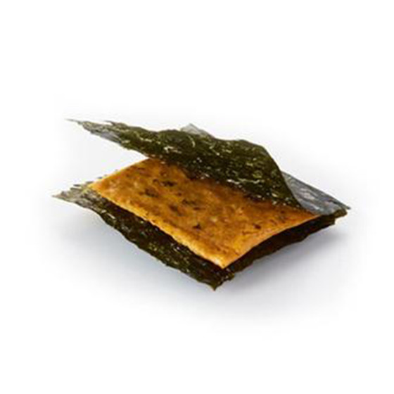 圖片 日本 山本山 特製海苔紫菜 工藝薄燒煎米餅 典雅木禮盒 (每塊防潮獨立包裝 1盒10塊