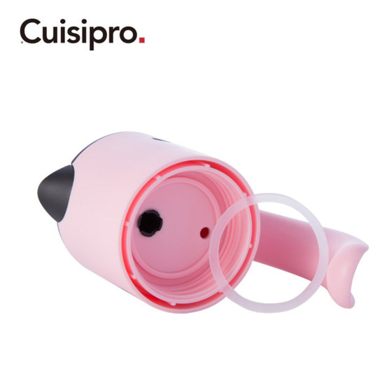 Cuisipro 自動開合玻璃油壺 300ml - 粉紅色_04