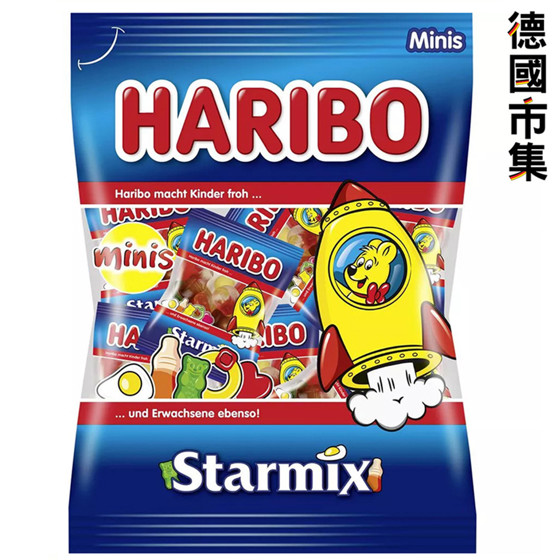 圖片 德國Haribo 哈瑞寶 迷你Starmix 系列果汁軟軟糖 大包裝 250g (軟糖獨立包裝)【市集世界 - 德國市集】