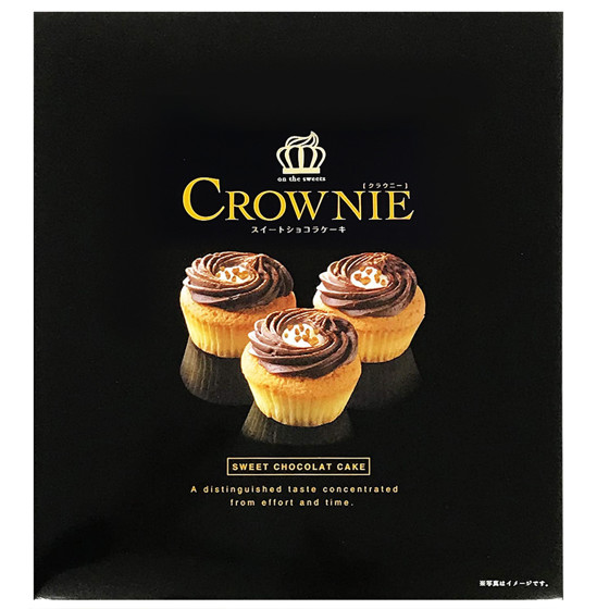 圖片 日本 豊上製菓 Crownie 皇冠Cupcake 豪華紙杯蛋糕禮盒 (6件裝) i【市集世界 - 日本市集】#聖誕禮物 #聖誕糖果禮盒