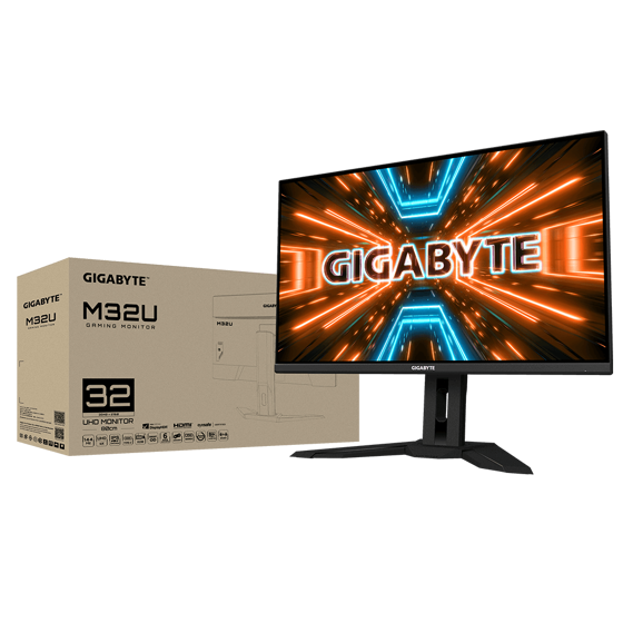 GIGABYTE - 32" 4K 144Hz 電競螢幕 M32U