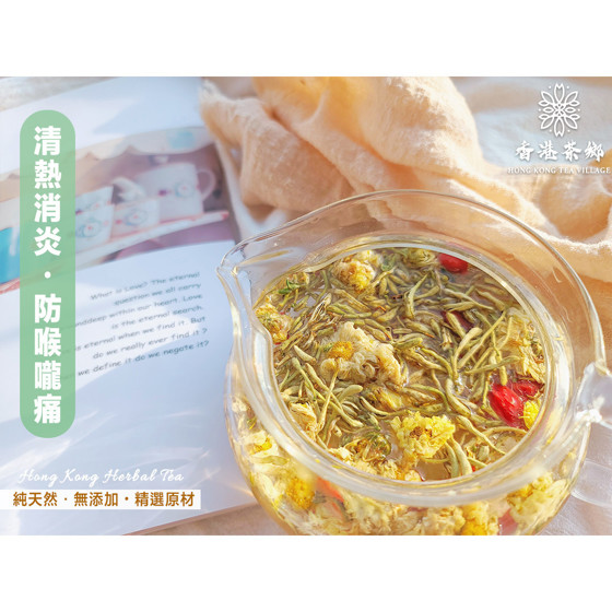 圖片 香港茶鄉 急急降火養生花茶包 清熱解毒 盒裝12包