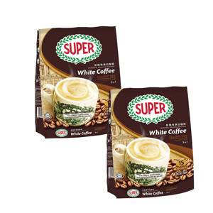 圖片 Super 3合1炭燒白咖啡 (40g x 15 x 2袋)
